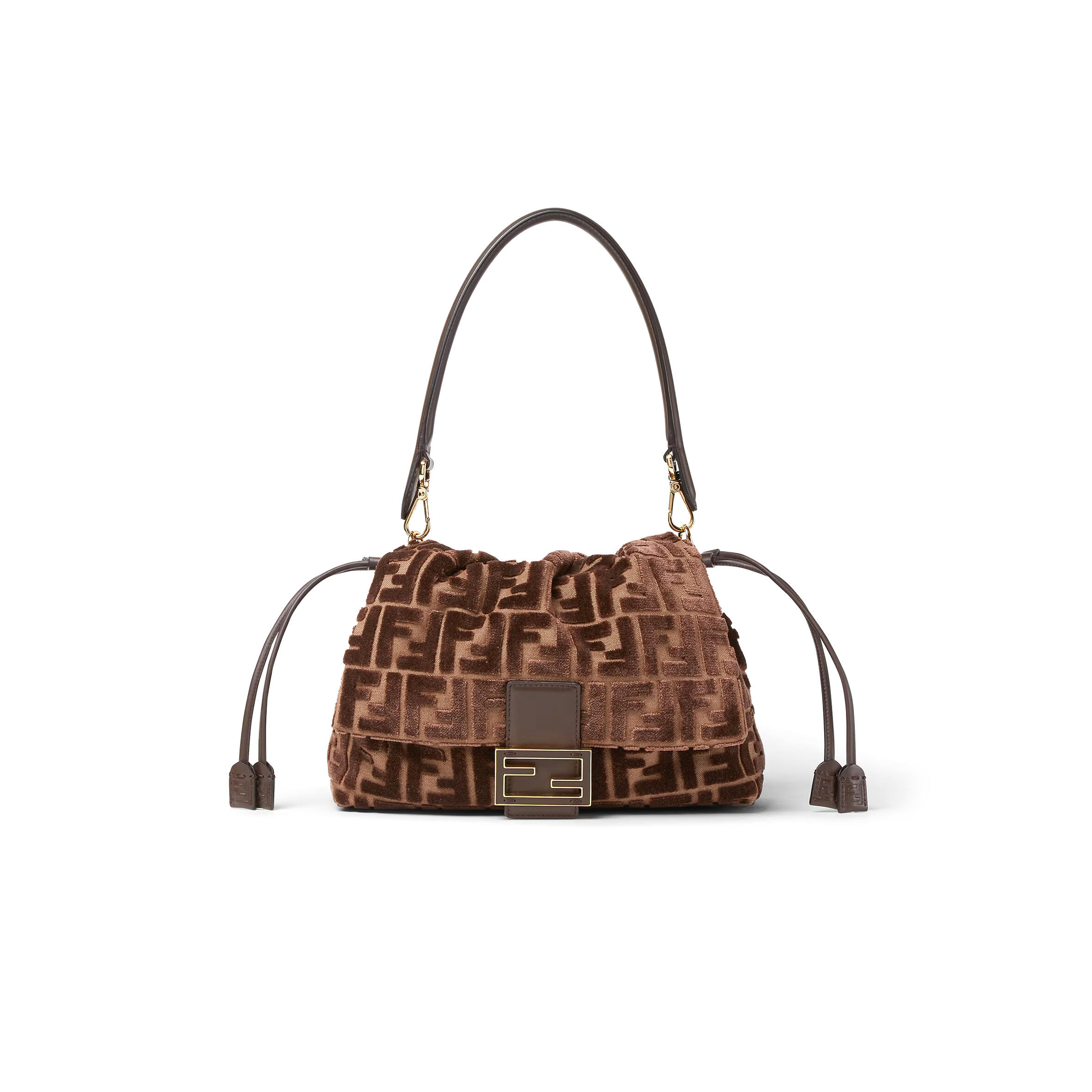FENDI MAMMA BAGUETTE MEDIUM 8BR833AT14F0L1B (26.5*18*8.5cm